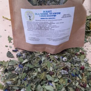 Herbatka ziołowa BUKIET DLA NEREK, STAWÓW i dróg moczowych 100g