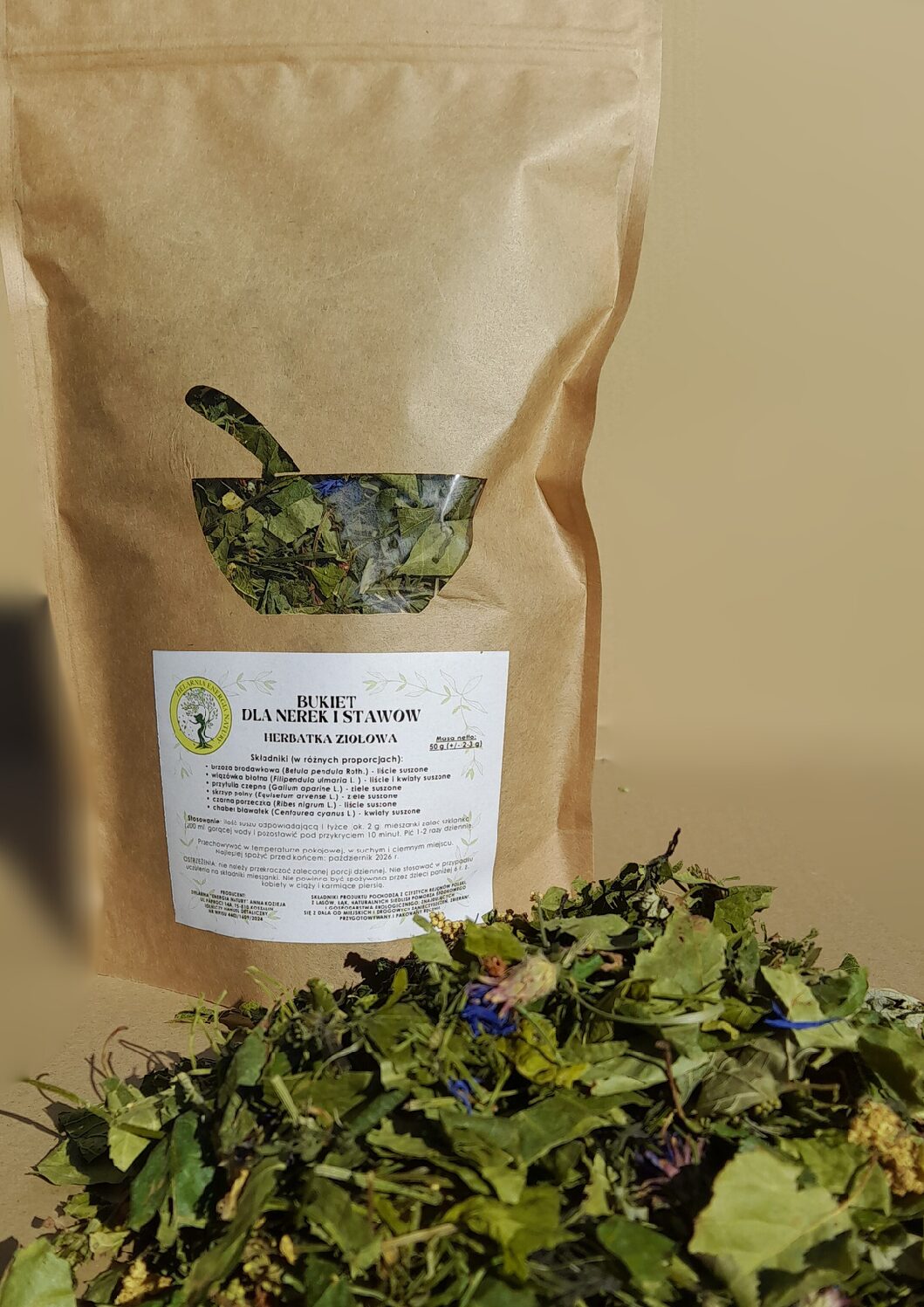 Herbatka ziołowa BUKIET DLA NEREK I STAWÓW 50g