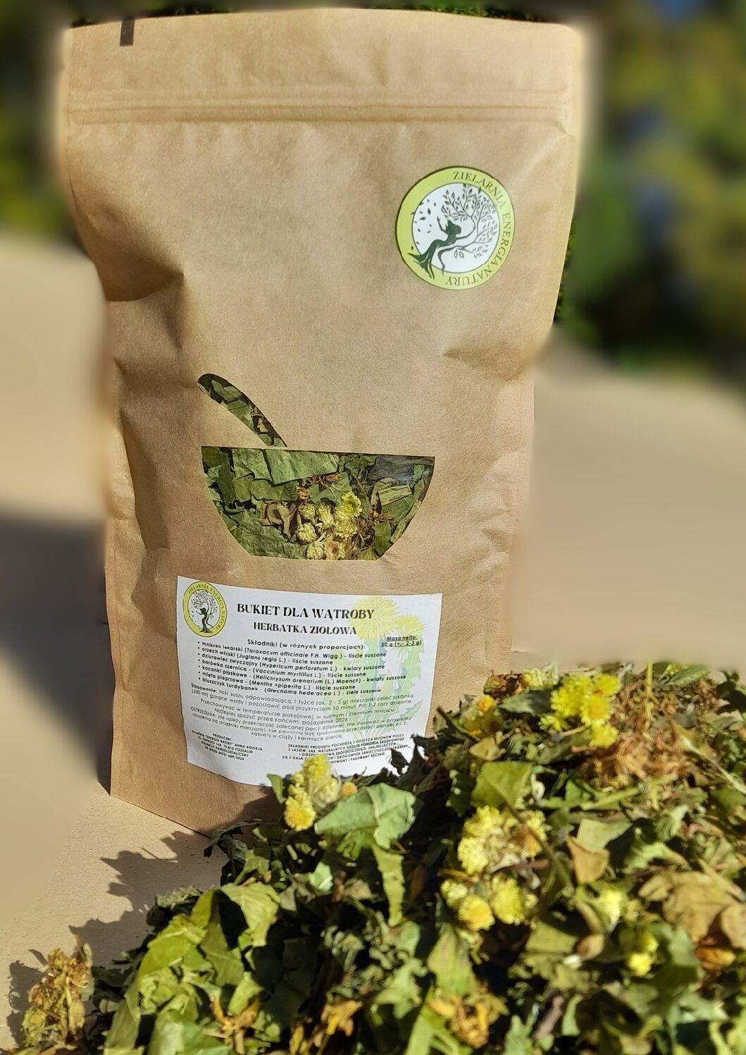Herbatka ziołowa BUKIET DLA WĄTROBY 50g